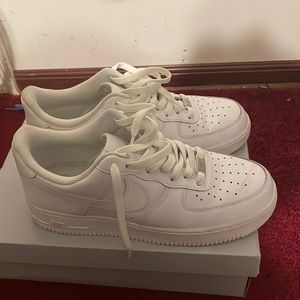 White Air Force 1s